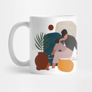 Reading book & stay at home | Passion Mug